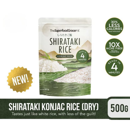 The Superfood Grocer Shirataki Konjac Rice 500g