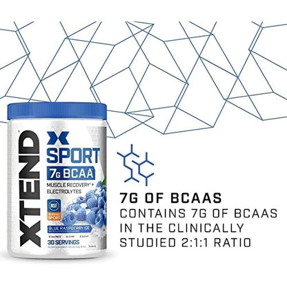 Xtend Sport 7g BCAA Muscle Recovery + Electrolytes 30 Servings 405g