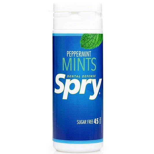 Spry Xylitol Sugar Free Mint 27g