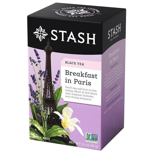 Stash Breakfast in Paris Black Tea, 18 Tea Bags