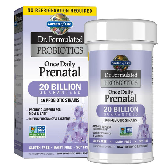 Dr. Formulated Garden of Life Once Daily Prenatal, 30 Capsules