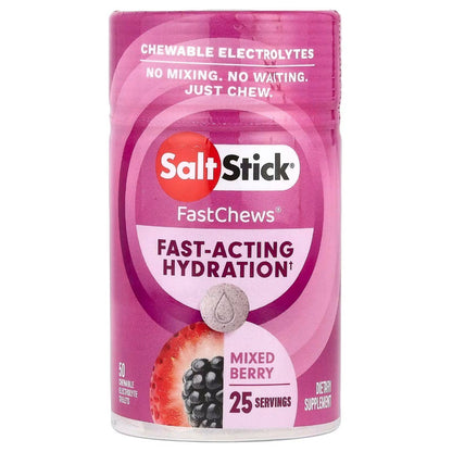 SaltStick, FastChews Chewable Electrolytes 50 Chewable Tablets