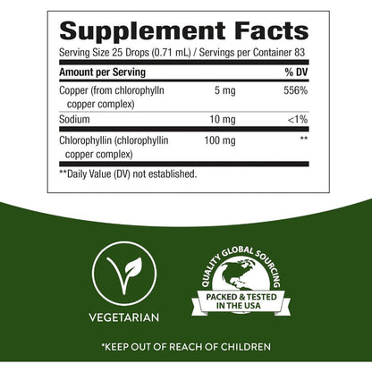 Nature's Way Chlorofresh Chlorophyll Drops Mint 59 ml