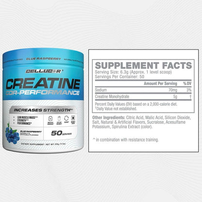 Cellucor Blue Raspberry Creatine Powder 315g