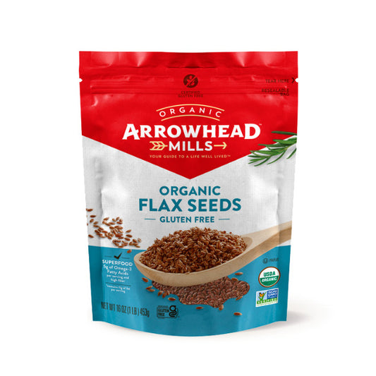 Arrowhead Mills Organic Flax Seeds 453g