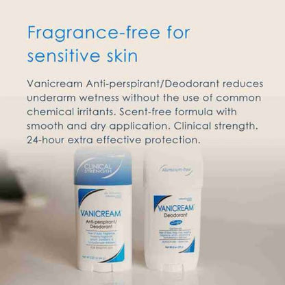 Vanicream Deodorant For Sensitive Skin 64g