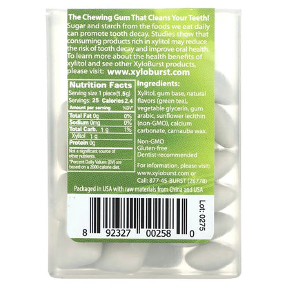 Xyloburst Xylitol Sugar-Free Gum,25 Pieces