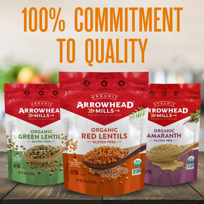 Arrowhead Mills Organic Red Lentils 453g