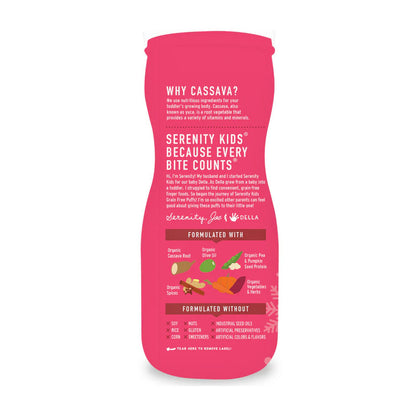 Serenity Kids Grain Free Pumpkin & Cinnamon Puffs 42g