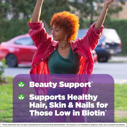 Natrol Biotin Beauty 10,000mcg, 100 Tablets