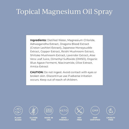 Cymbiotika Topical Magnesium Oil Spray 100ml