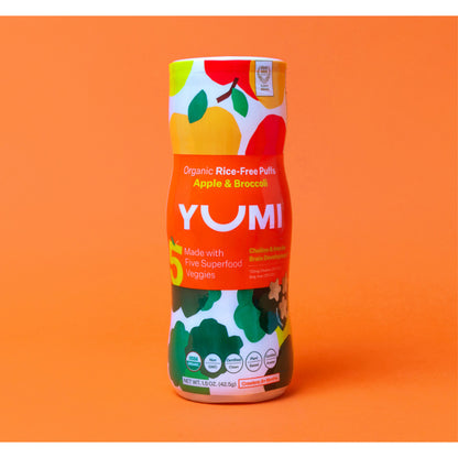 Yumi Apple & Broccoli Rice-Free Puffs 42.5g