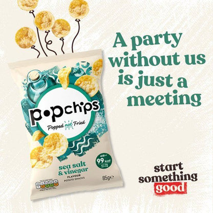 Popchips Sea Salt & Vinegar 85g