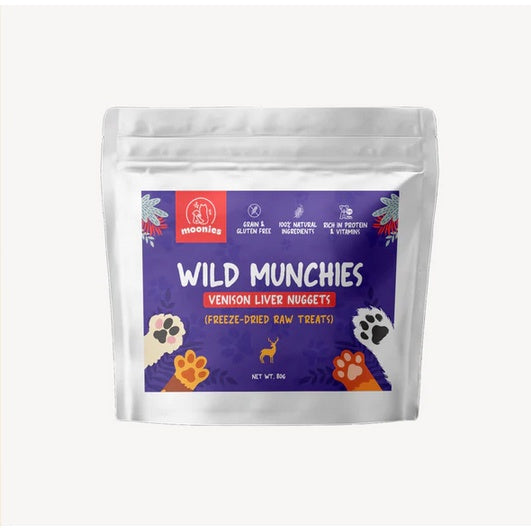 Moonies Town Wild Munchies Venison Liver Nuggets
