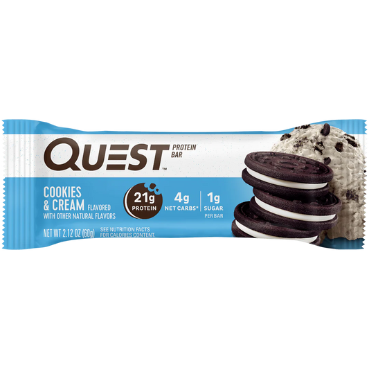 Quest Nutrition Cookies & Cream Protein Bar 60g