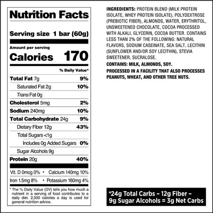 Quest Nutrition Double Chocolate Chunk Protein Bar 60g