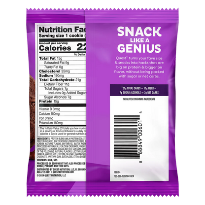 Quest Nutrition Double Chocolate Chip Protein Cookie 59g
