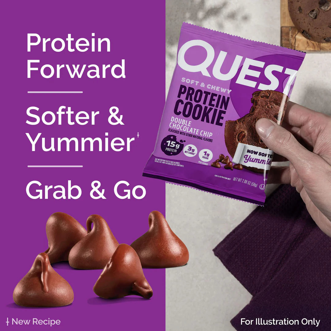 Quest Nutrition Double Chocolate Chip Protein Cookie 59g