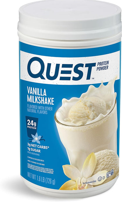 Quest Vanilla Milkshake Protein Powder 726g