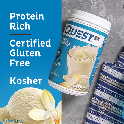 Quest Vanilla Milkshake Protein Powder 726g