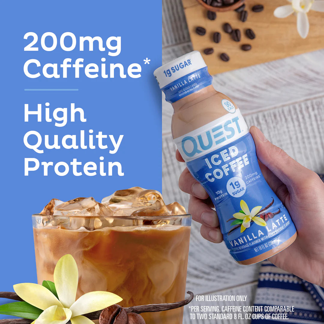 Quest Nutrition Vanilla Latte Iced Coffee 296ml