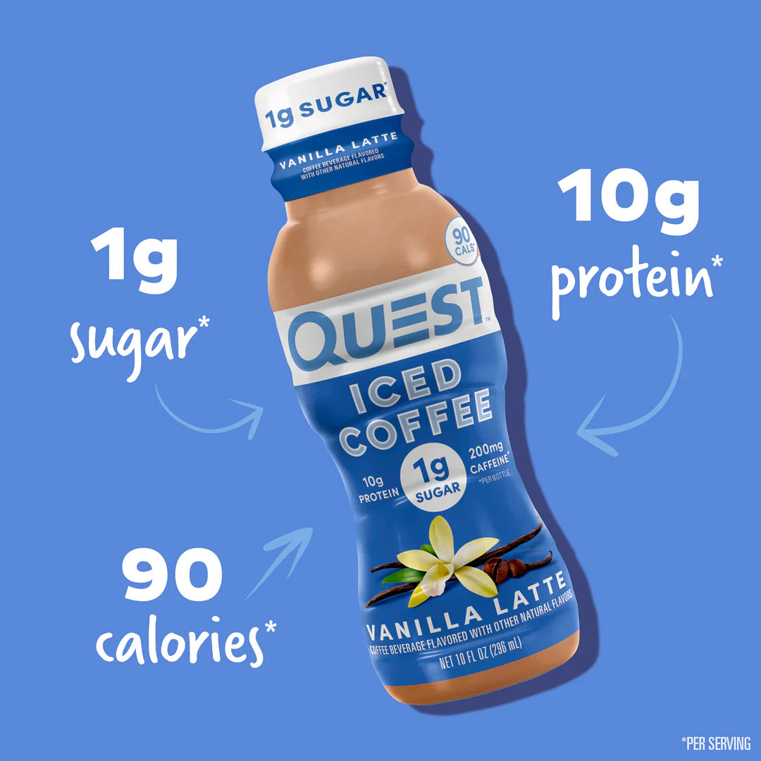 Quest Nutrition Vanilla Latte Iced Coffee 296ml