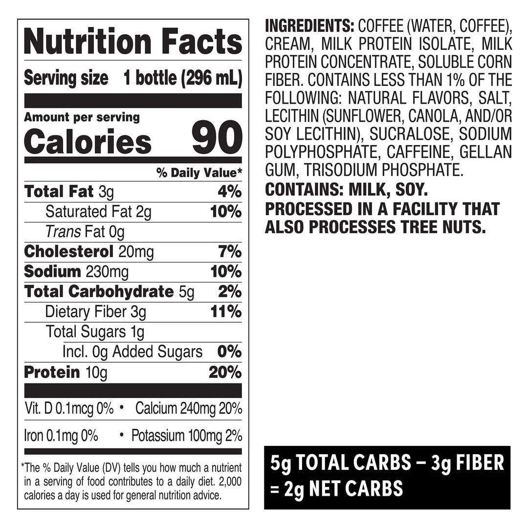 Quest Nutrition Vanilla Latte Iced Coffee 296ml