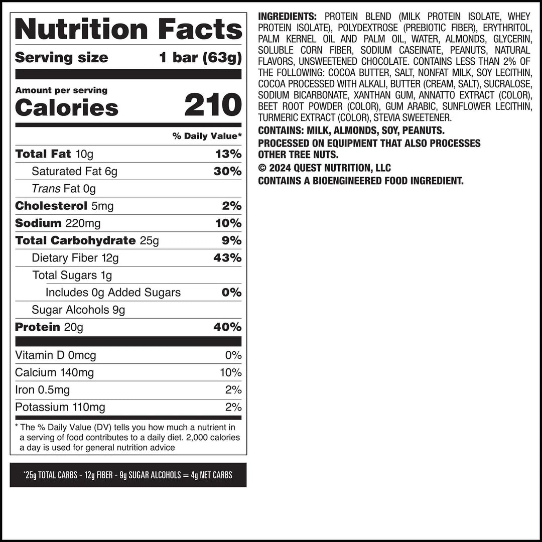 Quest Nutrition Overload Sundae Funday Protein Bar 63g, 1 Bar