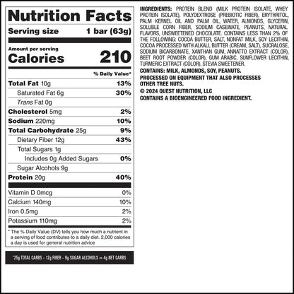Quest Nutrition Overload Sundae Funday Protein Bar 63g, 1 Bar