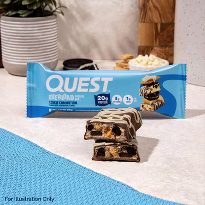 Quest Nutrition Overload Cookie Commotion Protein Bar 58g, 1 Bar