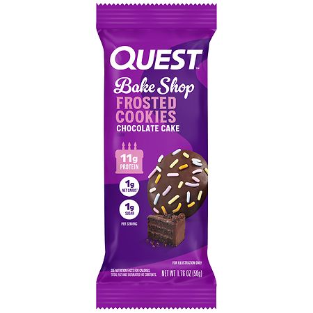 Quest Frosted Cookies Chocolate Cake 50g