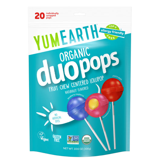 YumEarth Organic Duopops 20 Snack Packs