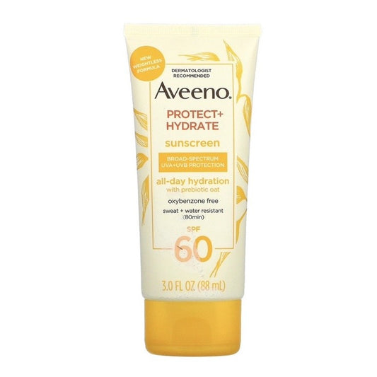 Aveeno Protect + Hydrate Body Sunscreen Lotion Spf 60 88ml