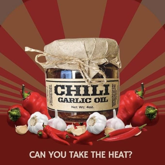 Joy's Kitchen Chili Garlic Oil 4oz.