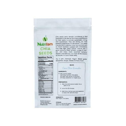 Nutrifam Chia Seeds 100g