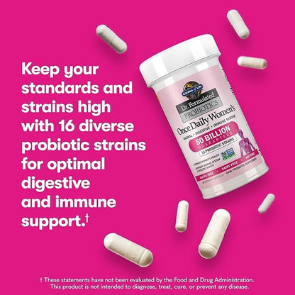 Garden of Life Once Daily Women’s Probiotics, 30 Capsules