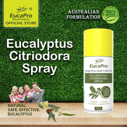 Eucapro Eucalyptus Citriodora Insect Repellant Spray 100mg