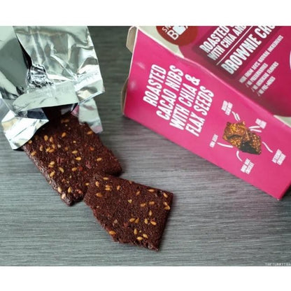 Snack Box Roasted Cacao Nibs with Chia & Flax Seeds 125g