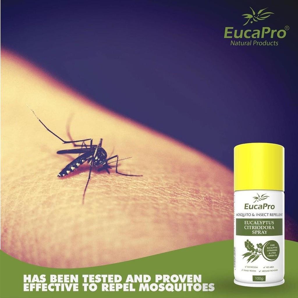 Eucapro Eucalyptus Citriodora Insect Repellant Spray 100mg
