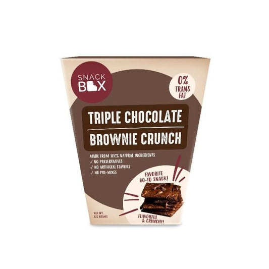 Snack Box Triple Chocolate Brownie Crunch 125g