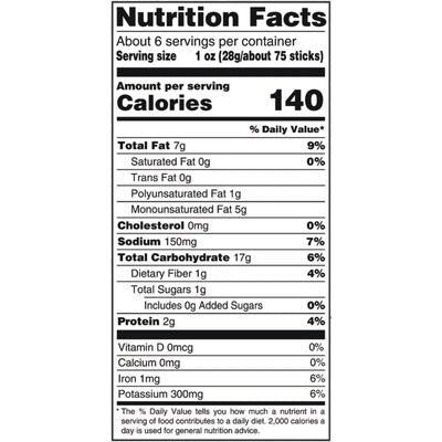 The Daily Crave Veggie Sticks 170g