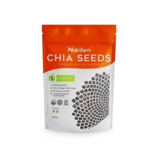 Nutrifam All-Natural Organic Chia Seeds