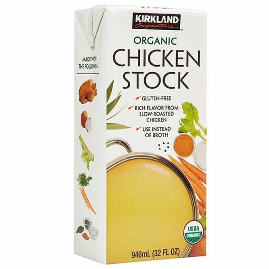 Kirkland Signature Organic Chicken Stock 946ml