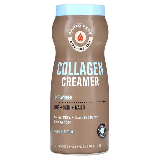 Rapid Fire Unflavored Collagen Creamer 217g