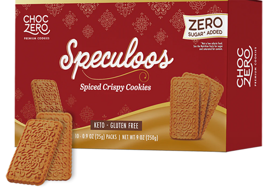 ChocZero Speculoos Spiced Crispy Cookies 250g