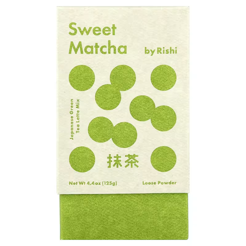 Rishi Sweet Matcha Japanese Green Tea Latte Mix 125g