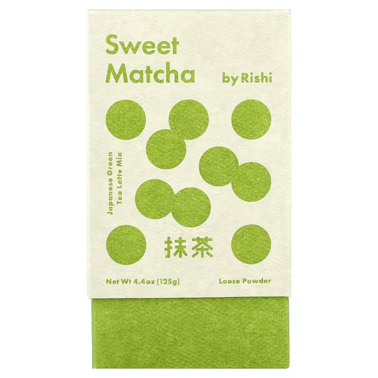 Rishi Sweet Matcha Japanese Green Tea Latte Mix 125g