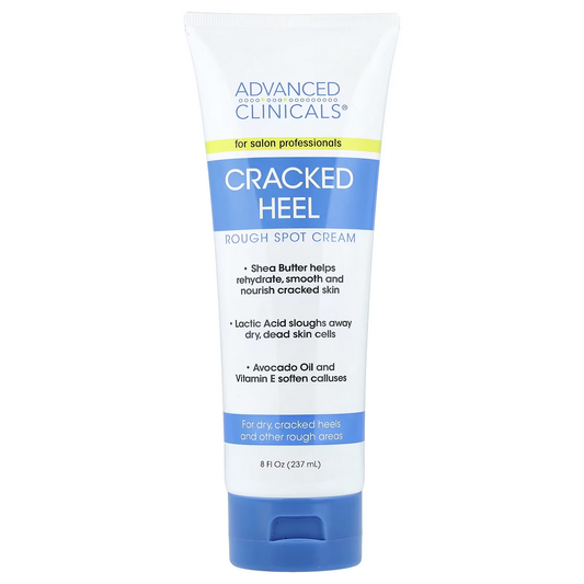 Advanced Clinicals Cracked Heel Rough Spot Cream 237ml