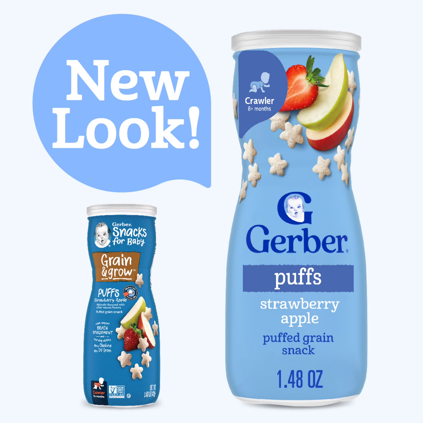 Gerber Snacks Grain & Grow Puffs 42g
