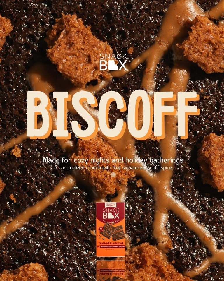 Snack Box Salted Caramel Brownie Crunch 125g